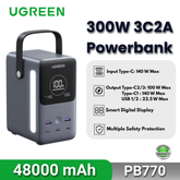 UGREEN 300W 48000mAh Power Bank with Smart Digital Display