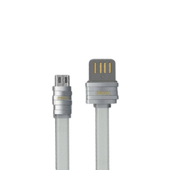PRODA - PD-B06M House 2.1A USB to Micro Charging Data Cable - Silver