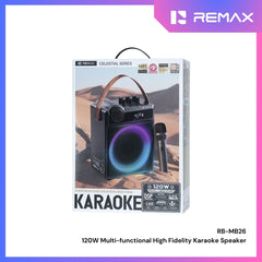 REMAX - RB-MB26 120W Multi-functional High Fidelity Karaoke Speaker