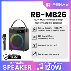 REMAX - RB-MB26 120W Multi-functional High Fidelity Karaoke Speaker