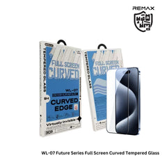 REMAX - WL-07 Full Screen Curved Tempered Glass - iPhone 14 Plus (6.7")