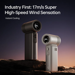 Jisulife - Handheld Fan Ultra 2 ( 9000mAh )- Dark Grey