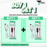 T PRO BC01 WIFI POWER CORD BOOSTER CABLE - WHITE