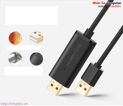 UGREEN - US166 USB 2.0 Data Link Cable (2M)