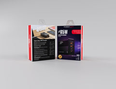 GADGET MAX - GC05 Super Revo 65W Fast Charger - Black