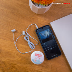 GADGET MAX - GIGII-232 3.5mm Judy & Bear Series Wired Earphone - White