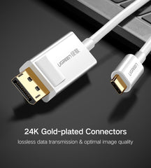 UGREEN - MM139 Type-C to DP Cable - White