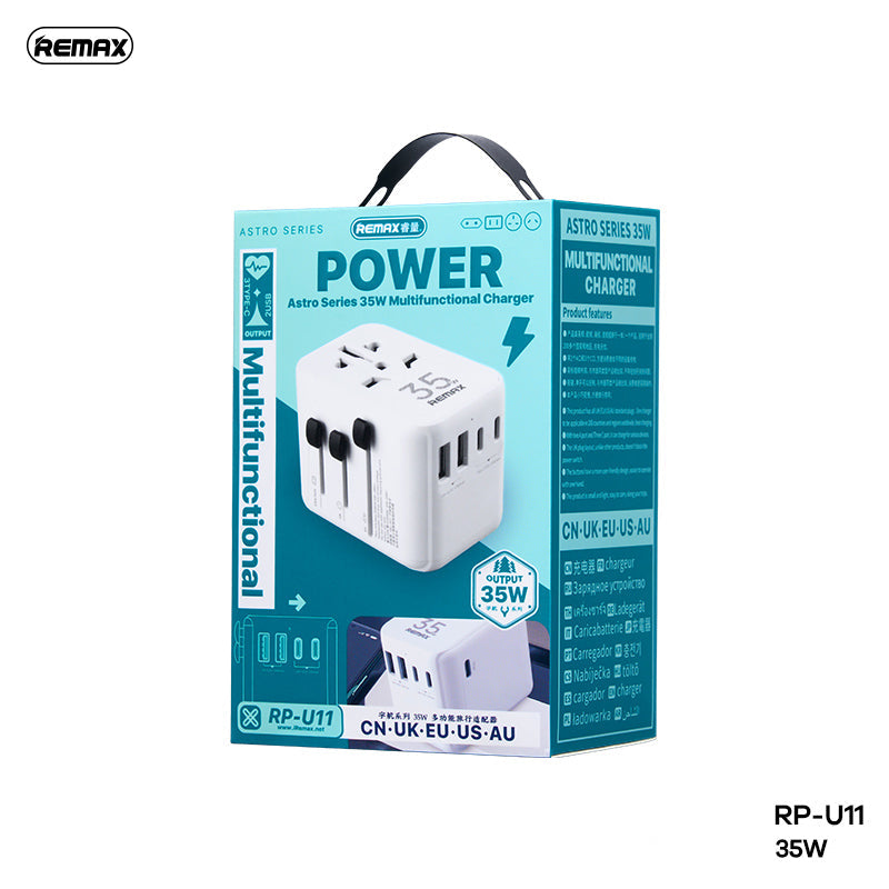 REMAX RP-U11 Astro Series 35W Multifunctional Charger