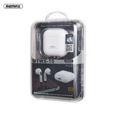 Remax TWS-10/ 10i Bluetooth V5.1 True Wireless Earbuds (Stereo)- Black