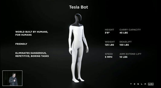 Elon Musk ရဲ့ အနာဂတ် စက်ရုပ်လူသား Tesla Bot...