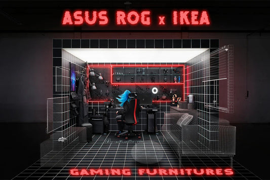 Gaming Furniture များကို IKEA နဲ့ ပူးပေါင်းထုတ်လုပ်တော့မယ့် ASUS ROG