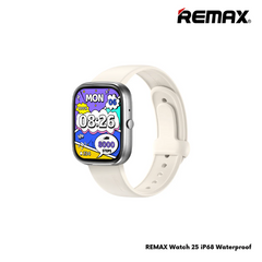 REMAX - Watch 25 IP68 Waterproof Smart Watch - Silver