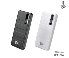 ROYAL KING - RKP-10A 10000mAh Super King II Series Power Bank ( 2A ) - White