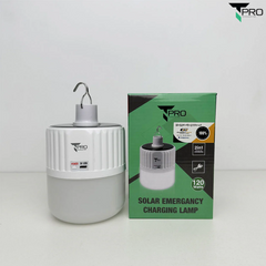 T-PRO - 120W 2 In 1 Solar & USB Emergency Charging Lamp ( 2400Ah )