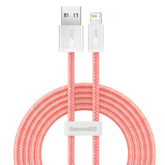 BASEUS DYNAMIC SERIES FAST CHARGING DATA CABLE USB TO IPH (2.4A)(2M) - Orange