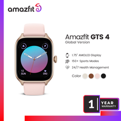 Amazfit GTS 4 Smart Watch-White