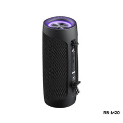 REMAX RB-M20 (NEW) FREEJOY SERIES PORTABLE WIRELESS SPEAKER, Bluetooth Speaker, Portable Speaker-Black