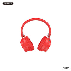 PRODA PD-BH400 MELO WIRELESS HEADPHONE - Red