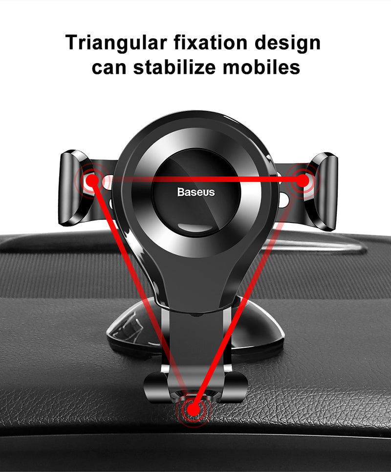 (Buy 1 Get 1) Baseus Osculum Type Gravity Car Mount Holder