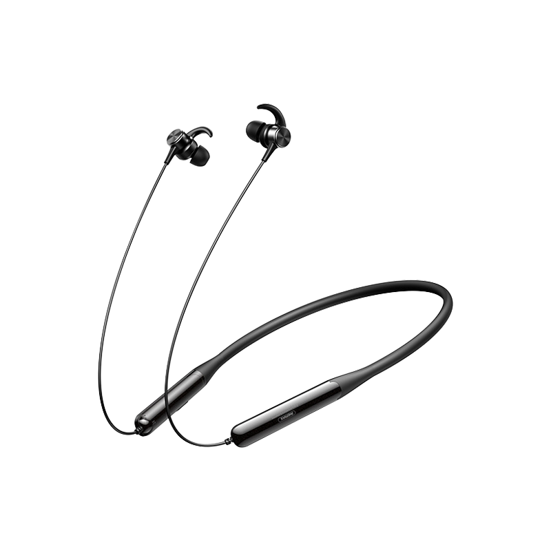 REMAX RB-S16 (NEW) SMART TOUCH CONTROL WIRELESS NECKBAND SPORTS EARPHONES - Black
