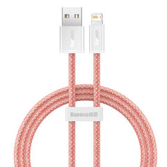 BASEUS DYNAMIC SERIES FAST CHARGING DATA CABLE USB TO IPH (2.4A)(1M) - Orange