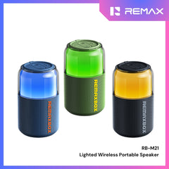 REMAX - RB-M21 Lighted Wireless Portable Speaker (5W) - Black