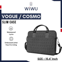 WIWU - GM3910 Vogue/Cosmo Slim Laptop Case ( 15.4" ) - Black