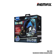 REMAX RM-810 Wargod Series Gaming Wired Headphones - Grey