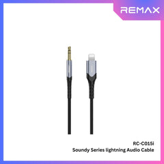 REMAX - RC-C015i Soundy Series Lightning To 3.5mm Audio Adapter Cable - Tarnish