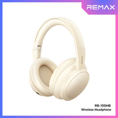 REMAX - RB-100HB Wireless Bluetooth Headphone - Beige