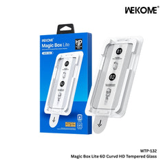 WEKOME - WTP-132 Magic Box 6D Curved HD Tempered Glass - iPhone 17 Pro Max