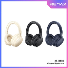 REMAX - RB-100HB Wireless Bluetooth Headphone - Beige