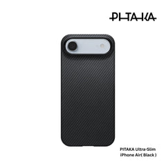 PITAKA - Ultra-Slim Case For iPhone Air - Black/Grey