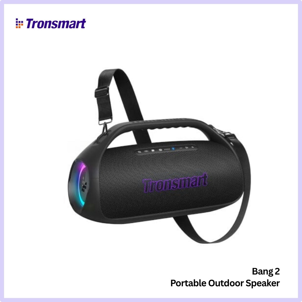 TRONSMART - BANG 2 Portable Wireless Bluetooth Speaker (90W) - Black