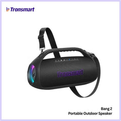 TRONSMART - BANG 2 Portable Wireless Bluetooth Speaker (90W) - Black