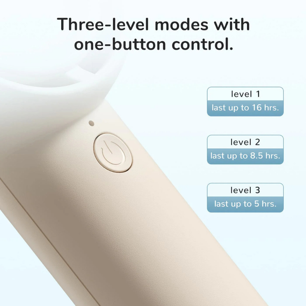 JisuLife - Handheld Fan Life 5 ( 4500mAh ) - Brown