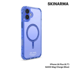 Skinarma iPhone 16 Plus 6.7" Saido Mag-Charge Case - Blue