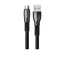 WK WDC-107A SENSH 2.4A DATA CABLE FOR TYPE-C (1M) - Black