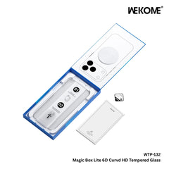 WEKOME - WTP-132 Magic Box 6D Curved HD Tempered Glass - iPhone 17 Pro Max