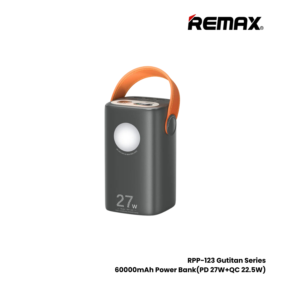 REMAX RPP-123 Gutitan Series 60000mAh PD+QC Fast Charging Power Bank(P ...