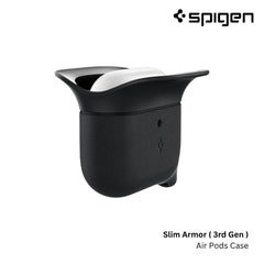 Spigen - Slim Armor AirPods Case (3rd Gen) - Black