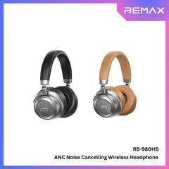 REMAX - RB-980HB ANC Noise Cancelling Bluetooth Wireless Headphone - Khaki
