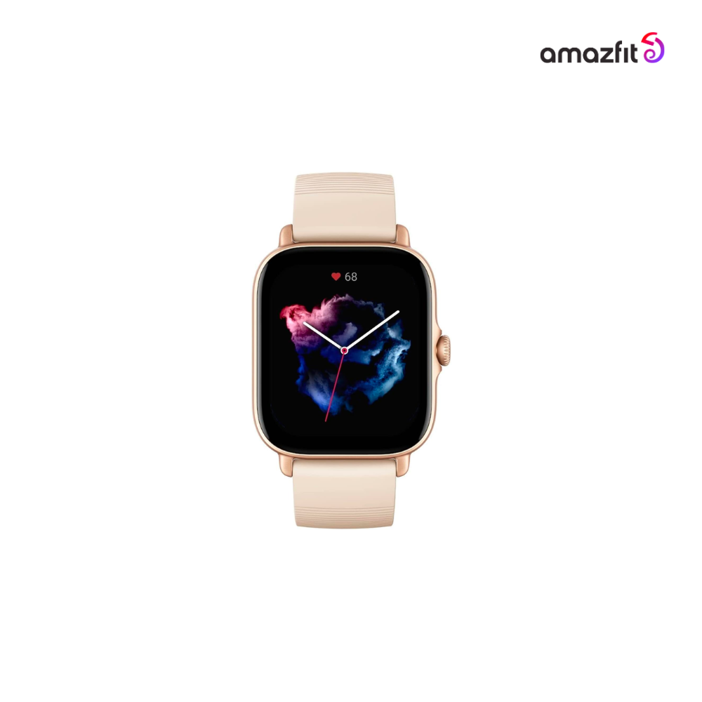 Amazfit GTS 3 Smart Watch - (1Year Official Warranty)-Ivory White
