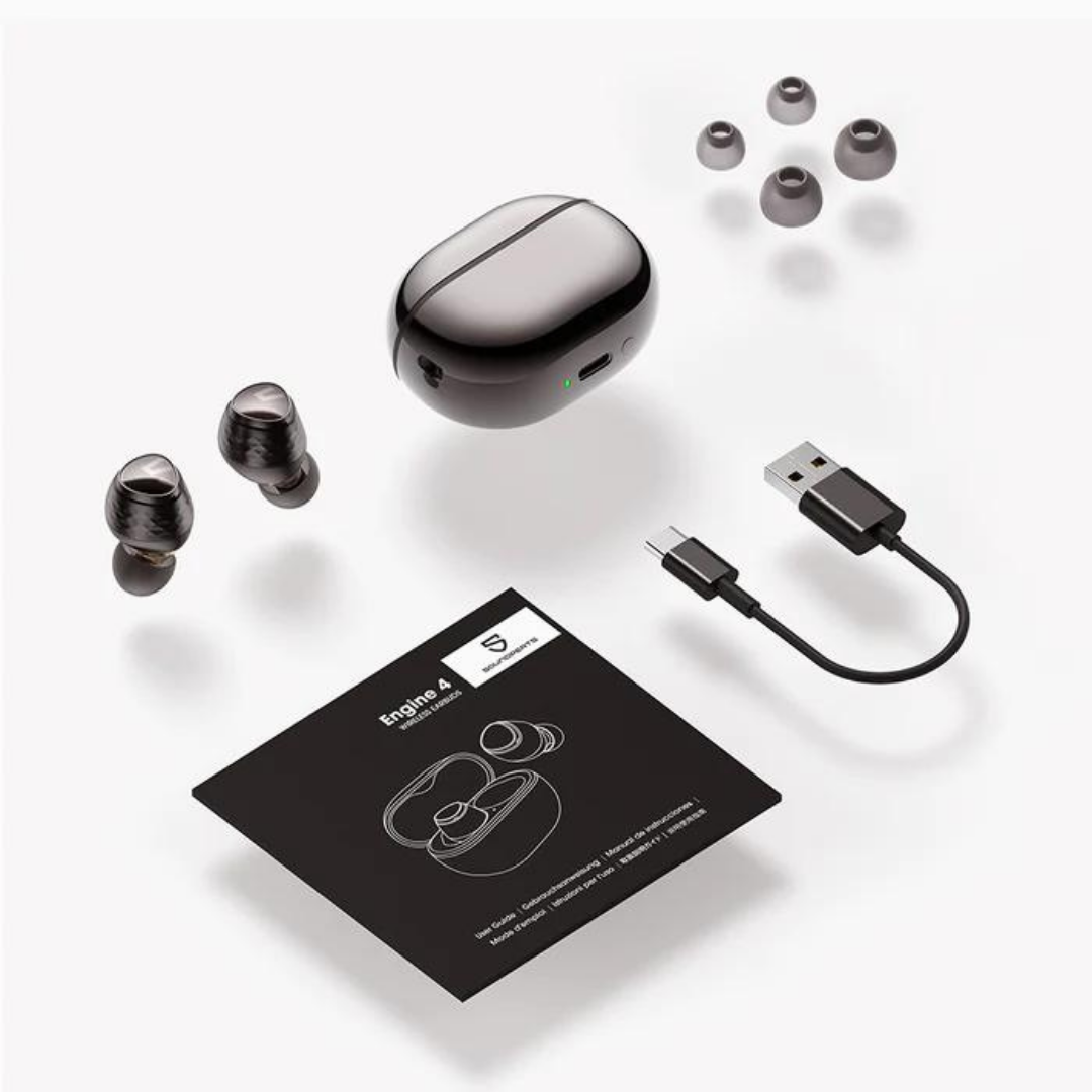 SoundPeats Engine 4 Bluetooth V5.4 True Wireless Bluetooth Earbuds