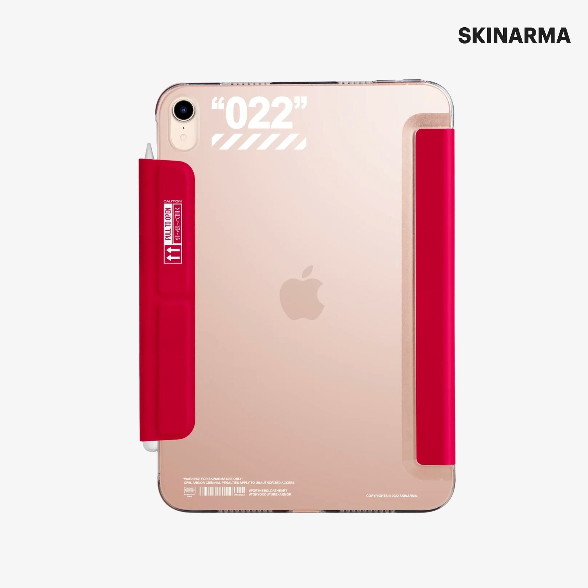 Skinarma (iPad Air 4 / 5 ) TAIHI SORA Series Magnetic Flap - RED