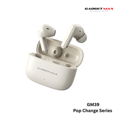 GADGET MAX - GM39 Pop Change Bluetooth Wireless Earbuds - Beige