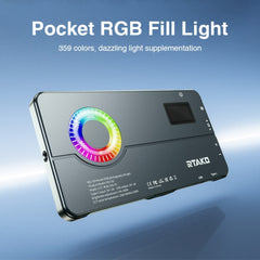 RTAKO - RDJ-03 Pocket RGB Photography Fill Light
