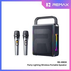 REMAX - RB-MB08 Lighting Party Bluetooth Wireless Speaker ( 60W ) - Black
