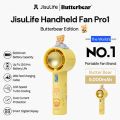 JisuLife - Handheld Fan Pro 1 ( 5000mAh ) - Butterbear Edititon