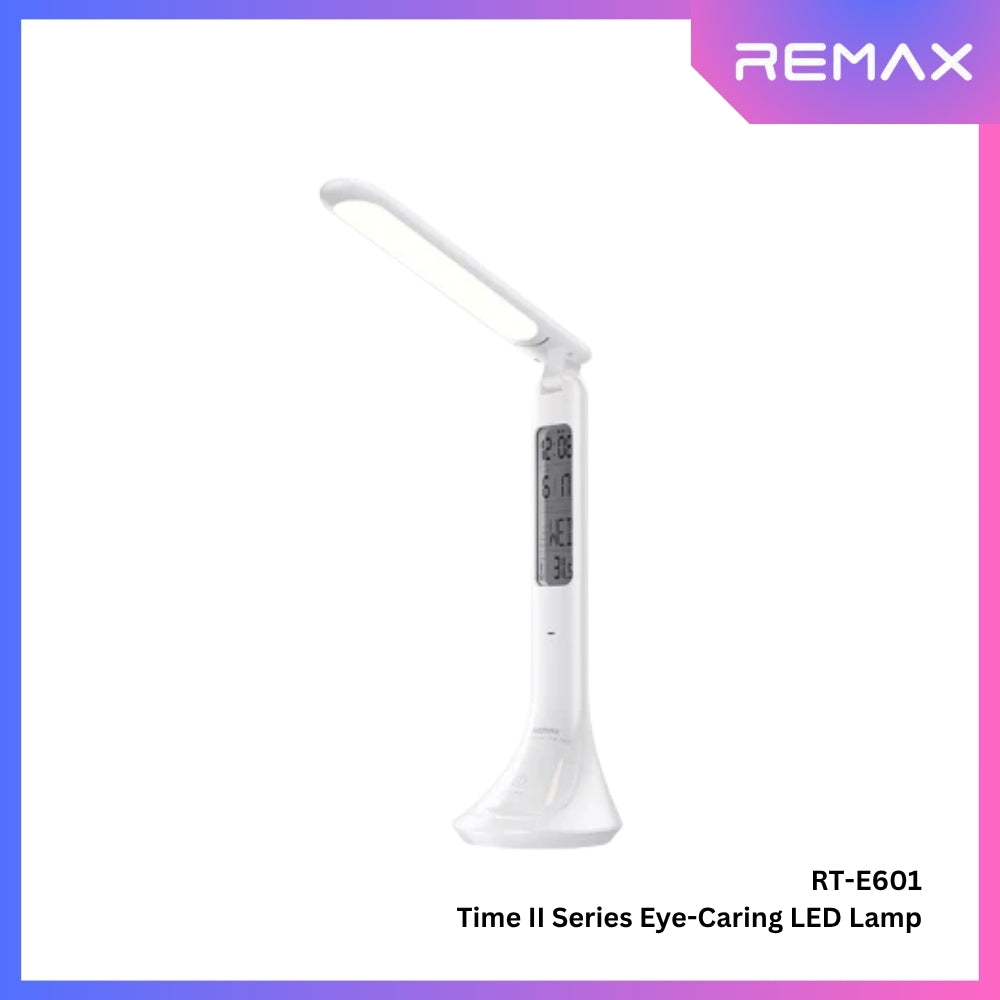REMAX - RT-E601 Time II Series Eye-Caring LED Lamp (1200mAh) - White